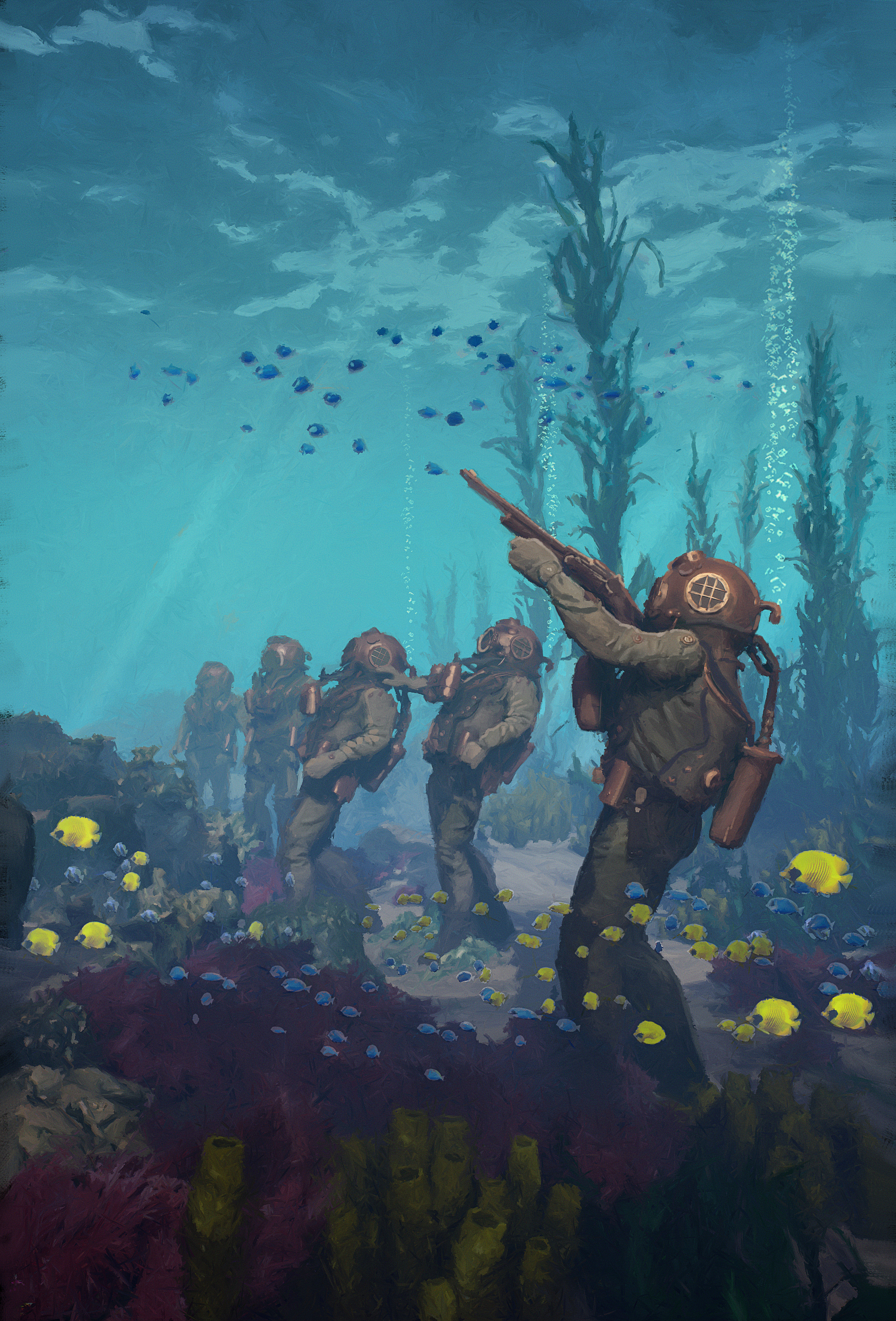 The Underwater Hunt